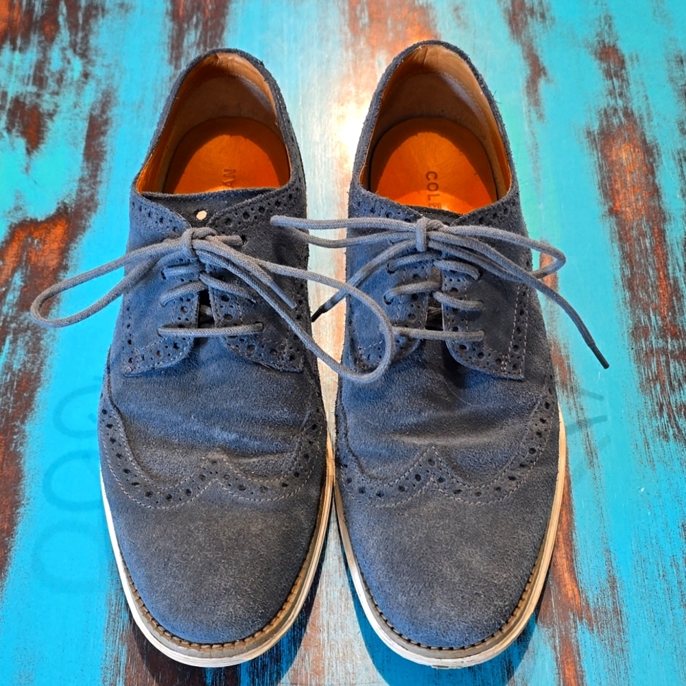 Cole Haan Lunargrand Suede Shoes
